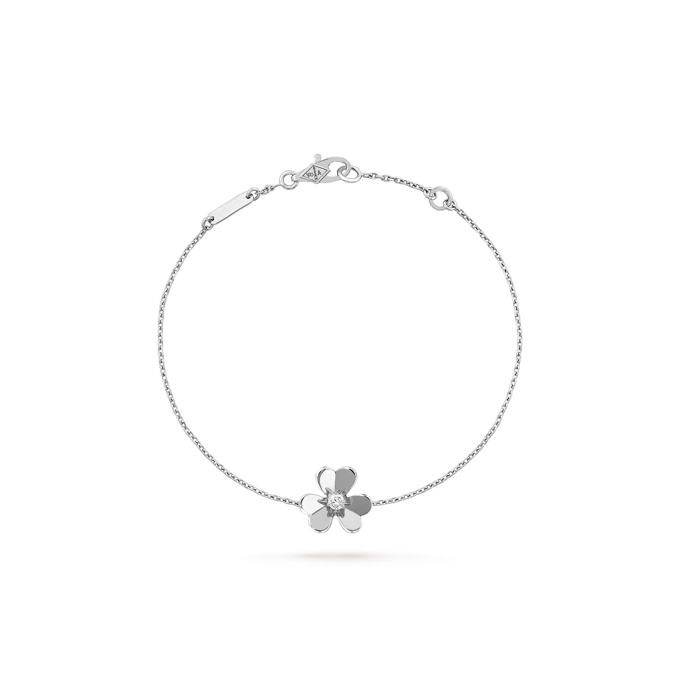 VAN CLEEF ARPELS FRIVOLE BRACELET, MINI MODEL - WHITE GOLD, DIAMOND VCARP0J500 VAN CLEEF ARPELS FRIVOLE BRACELET, MINI MODEL - WHITE GOLD, DIAMOND VCARP0J500